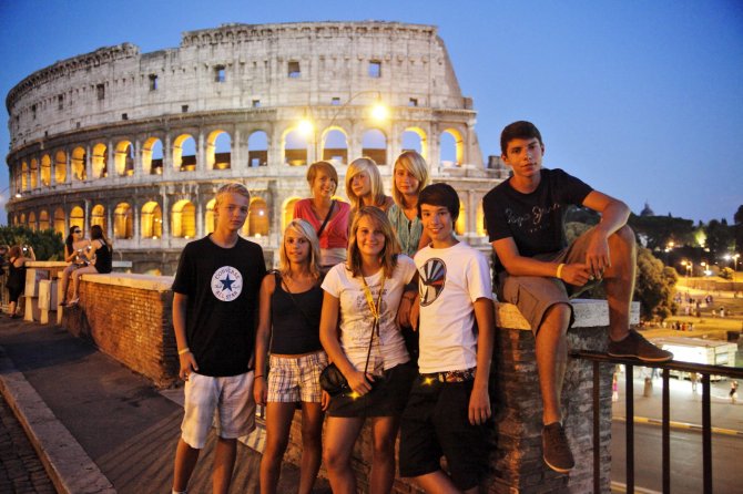 Gruppenausflug nach Rom