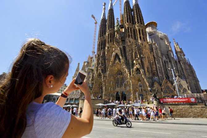 Klassenfahrt nach Barcelona - Sagrada Familia
